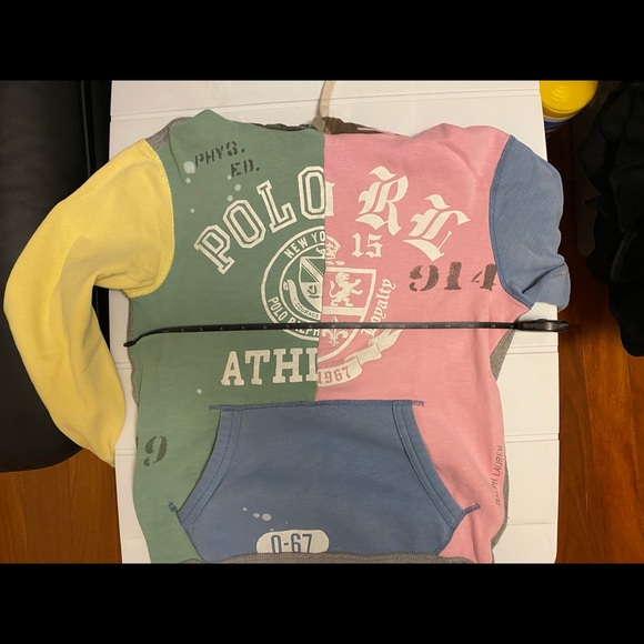 Polo Ralph Lauren Vintage Patchwork Hoodie - Picture 12 of 13